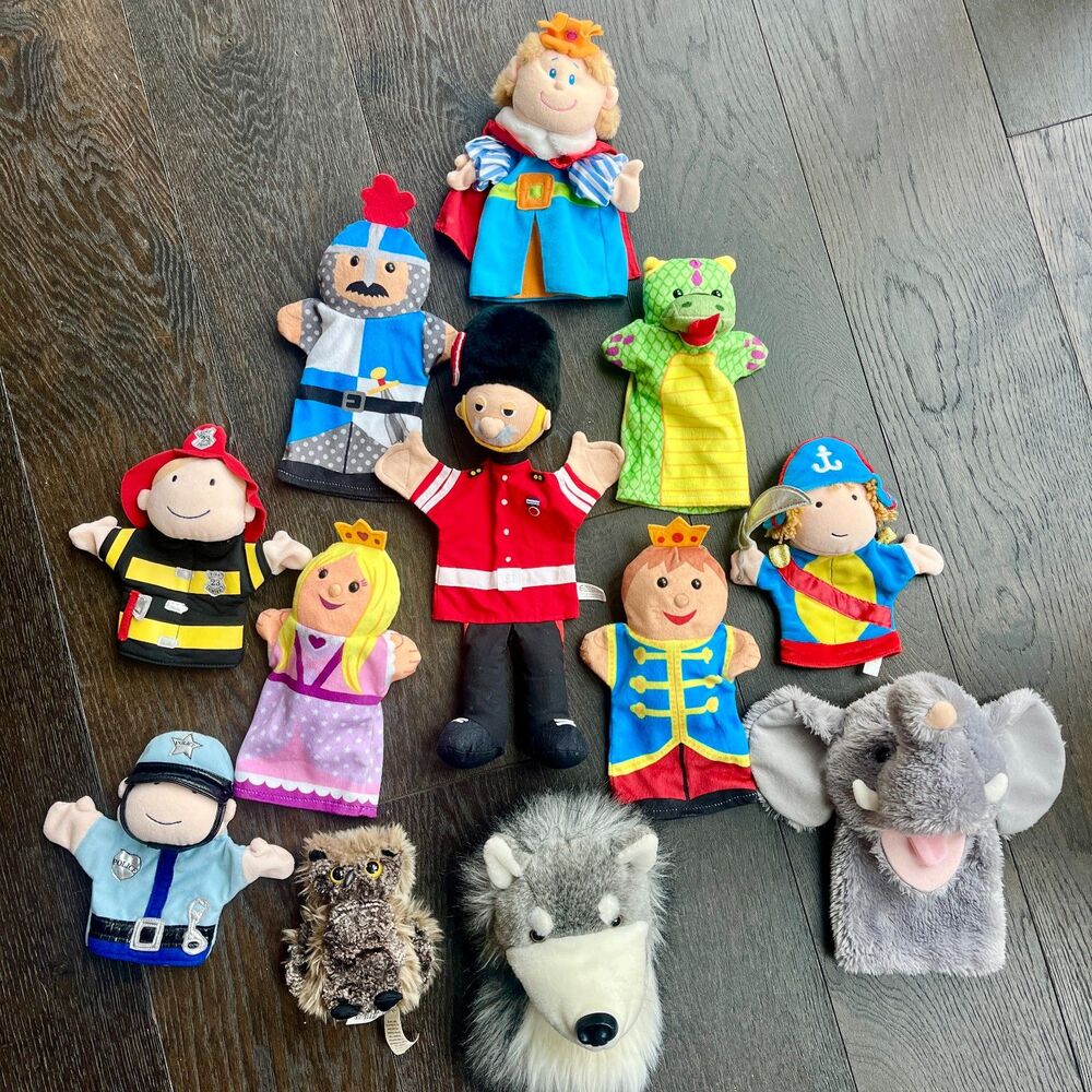 Bundle of 12 Hand Puppets